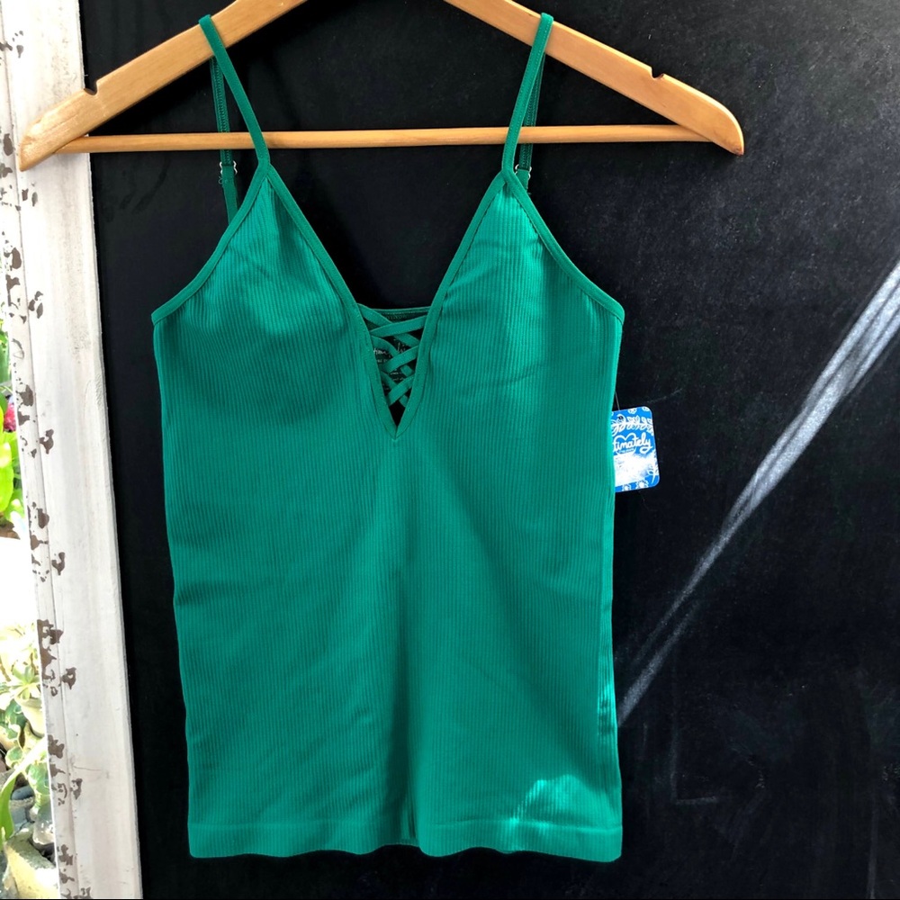 NEW Free People Seamless Ribbed Tank Top |Camisole - Picture 4 of 4